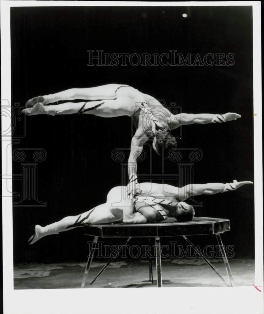 1991 Press Photo Big Apple Circus Performers - srp33871