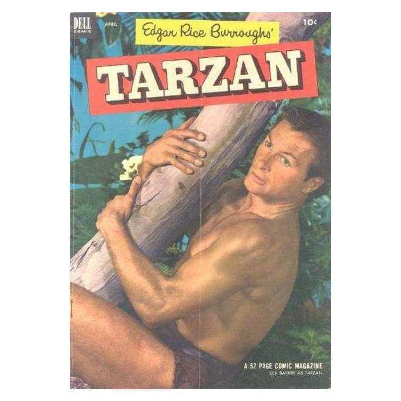 Tarzan #43  - 1948 series Dell comics Fine minus Full description below [m]