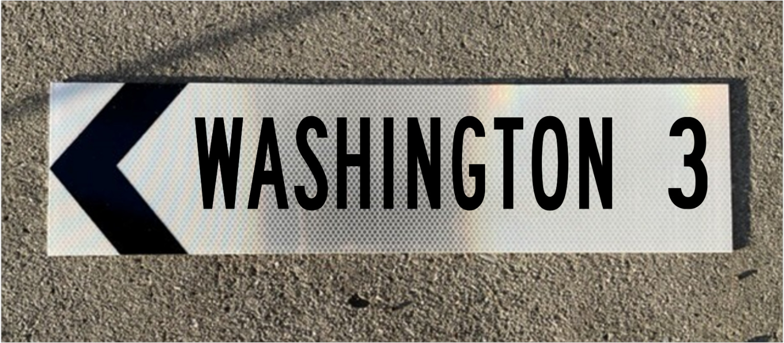 WASHINGTON NC Road Sign  - Old Style - .063 thick aluminum  24\