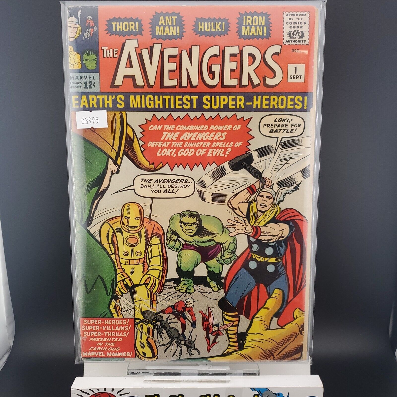 Avengers #1 (1963) 🔑 🧱 WALL 