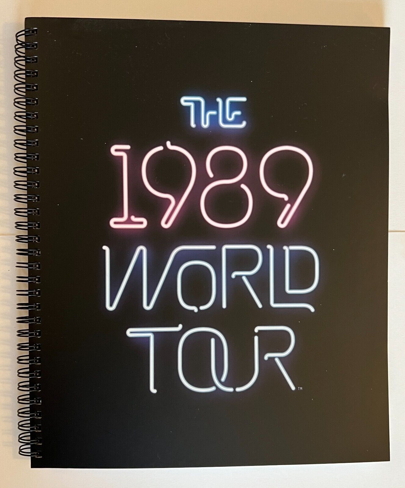 Taylor Swift: 1989 World Tour Large Spiral Notebook - MINT Eras Reputation Kelce