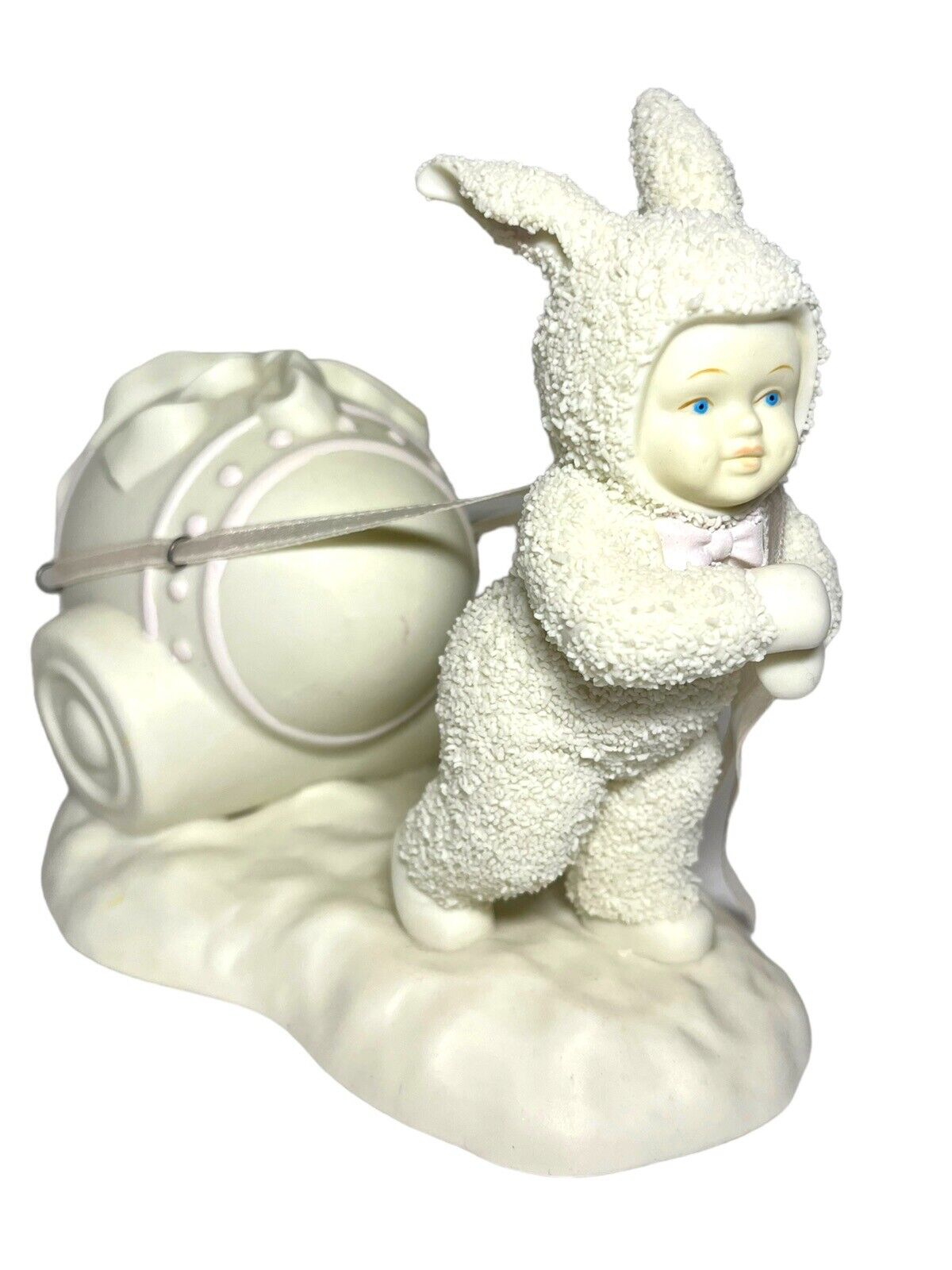 1994 Dept. 56 Snowbunnies Springtime Stories  Easter Egg “Special Delivery” Rare