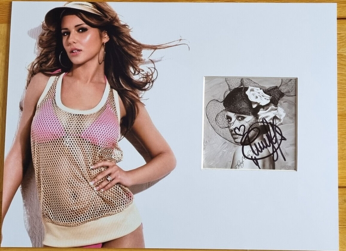 CHERYL COLE (TWEEDY) Signed 16x12 Photo Display FIGHT FOR THIS LOVE COA