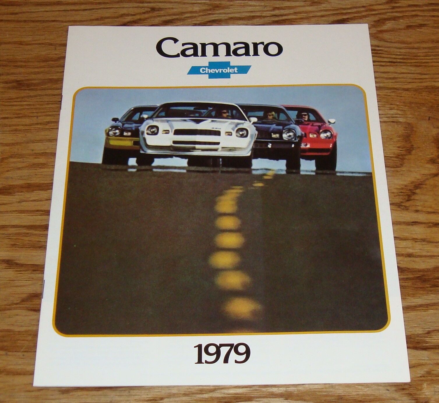 Original 1979 Chevrolet Camaro Sales Brochure 79 Chevy Z28 Berlinetta Sport