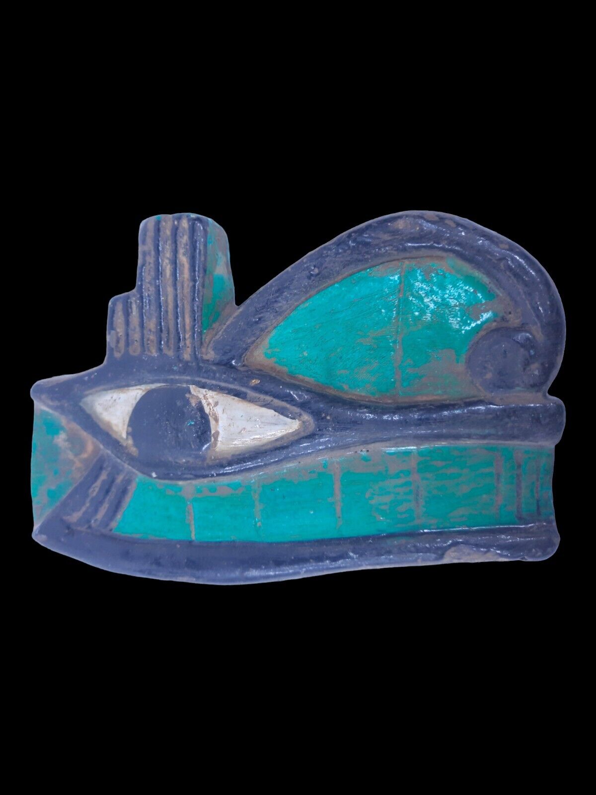 UNIQUE ANCIENT EGYPTIAN EYE Of Horus Painted Handmade Symbols of Protection
