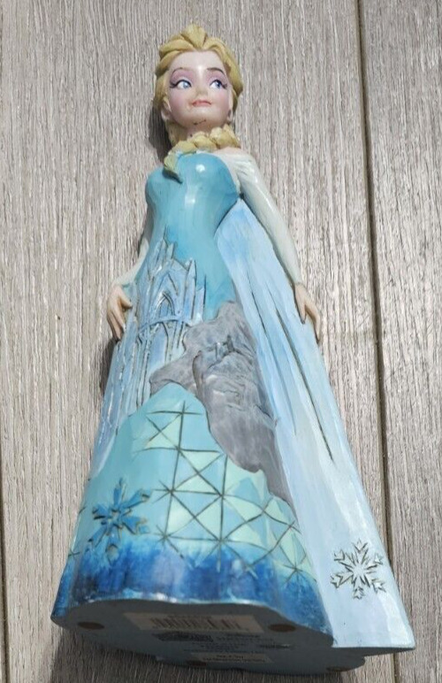 Jim Shore Frozen Elsa Disney Figurine vtg store souvenir world Fortress Frost