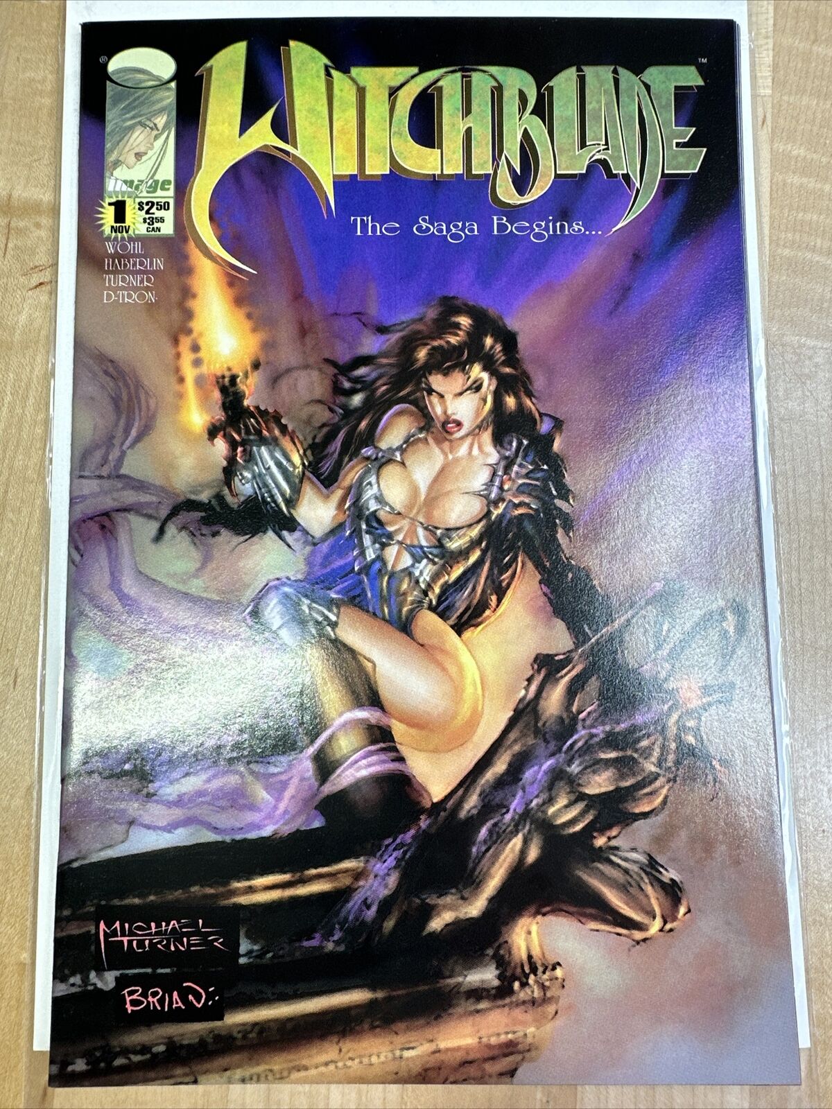 Image, Top Cow Witchblade #1 Michael Turner 1995