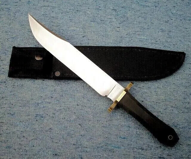 Unique Handcrafted 17 Inches D2 Steel Hunting Survival Bowie Knife with Sheath