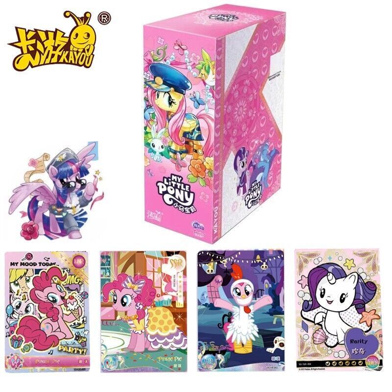 Kayou My Little Pony Official Collectible Trading Cards Series 4 -1 Box 18 Pack