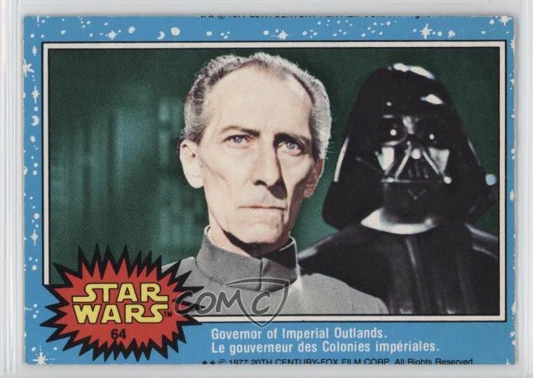 1977 O-Pee-Chee Star Wars Governor Of Imperial Outlands #64 2k3