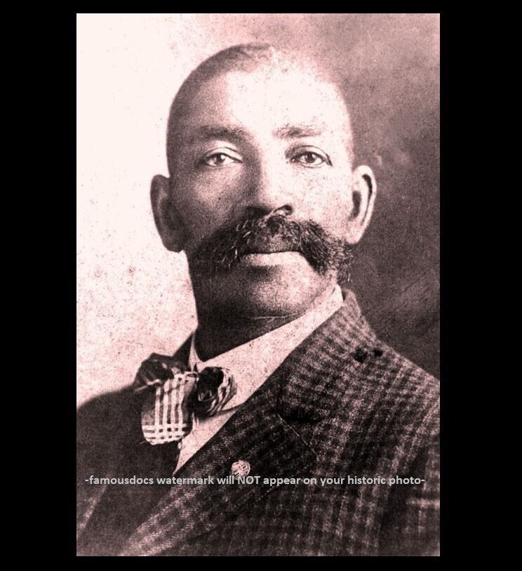 Black Wild West Hero Bass Reeves PHOTO US Marshal Legend Civil Rights