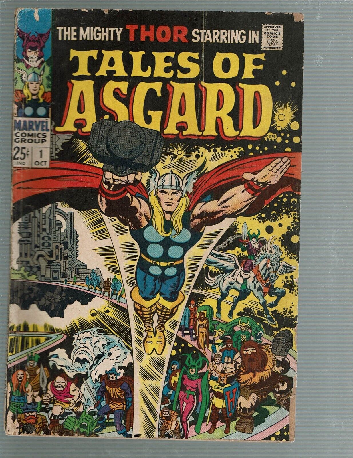 Tales of Asgard 1 Thor Origin of ODin 1st app Hela 1968