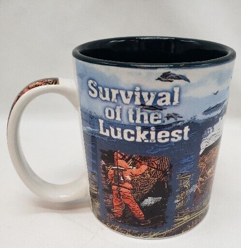 Deadliest Catch Alaska Crab Coffee Cup Mug 10 Ounce Discovery Channel 2009 EUC