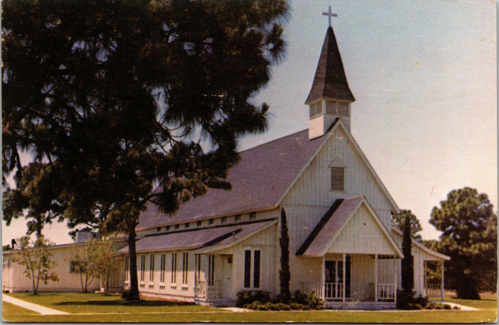 Vtg St Bartholomew\'s Episcopal Church St Peterburg Florida FL Postcard