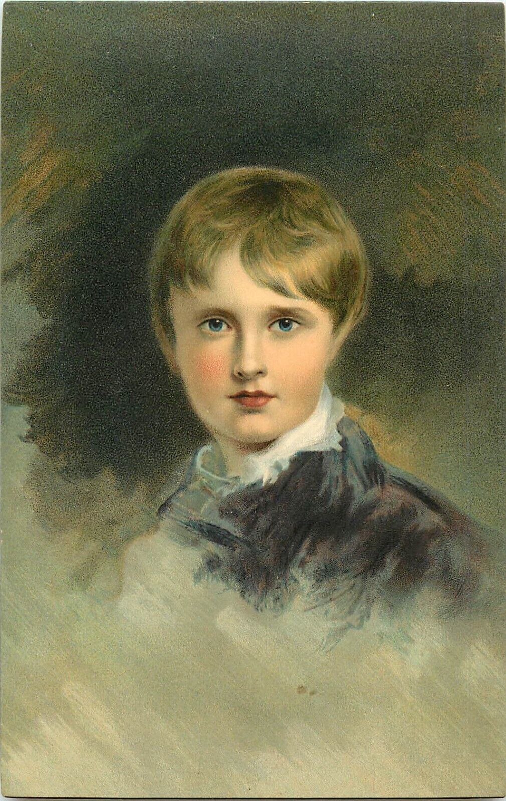 Stengel Art Postcard; Portrait of Beautiful Boy, Napoleon II, Sir Thos. Lawrence