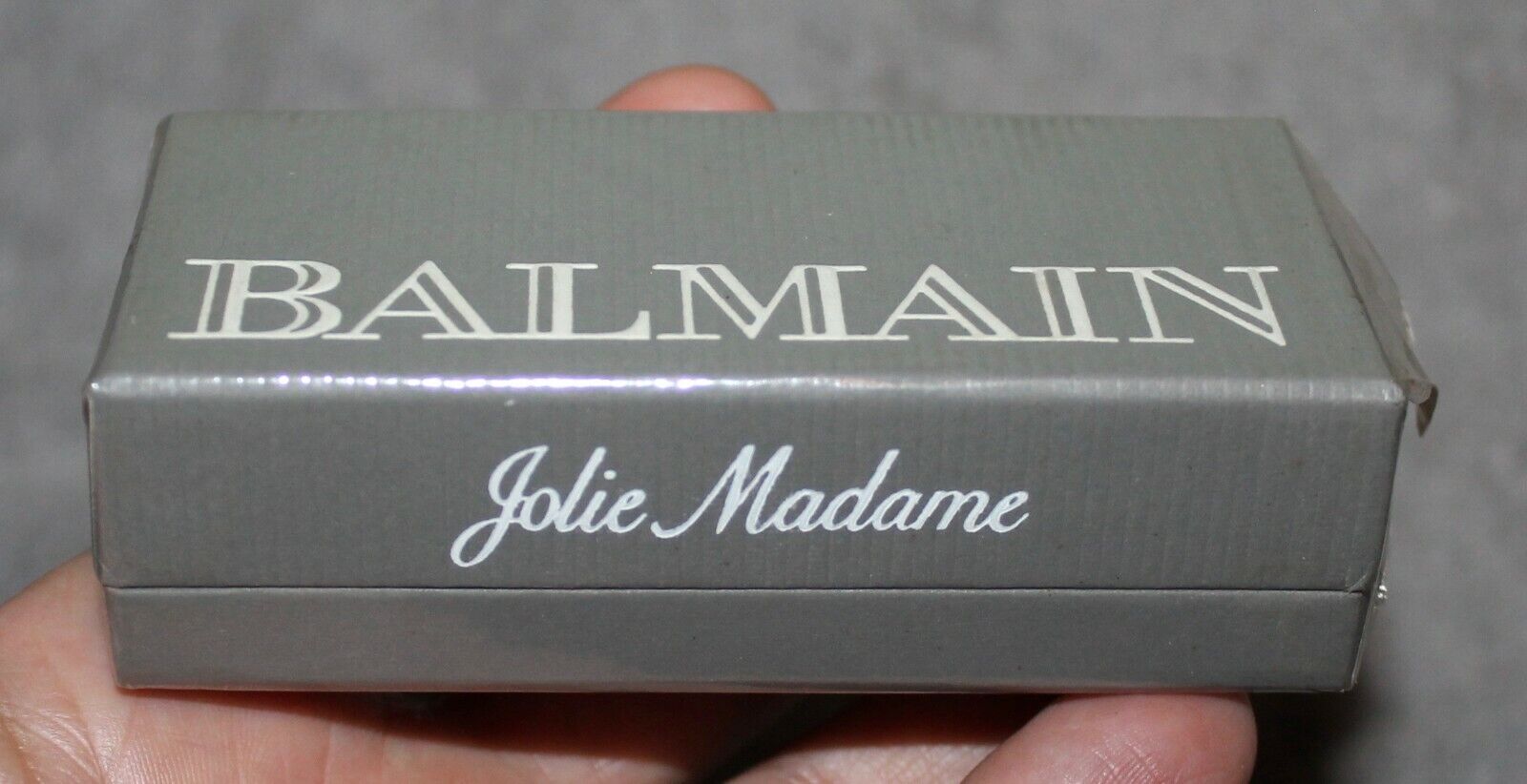 VINTAGE BALMAIN JOLIE MADAME PARFUME ATOMIZER 7ML .23FL OZ SEALED BOX
