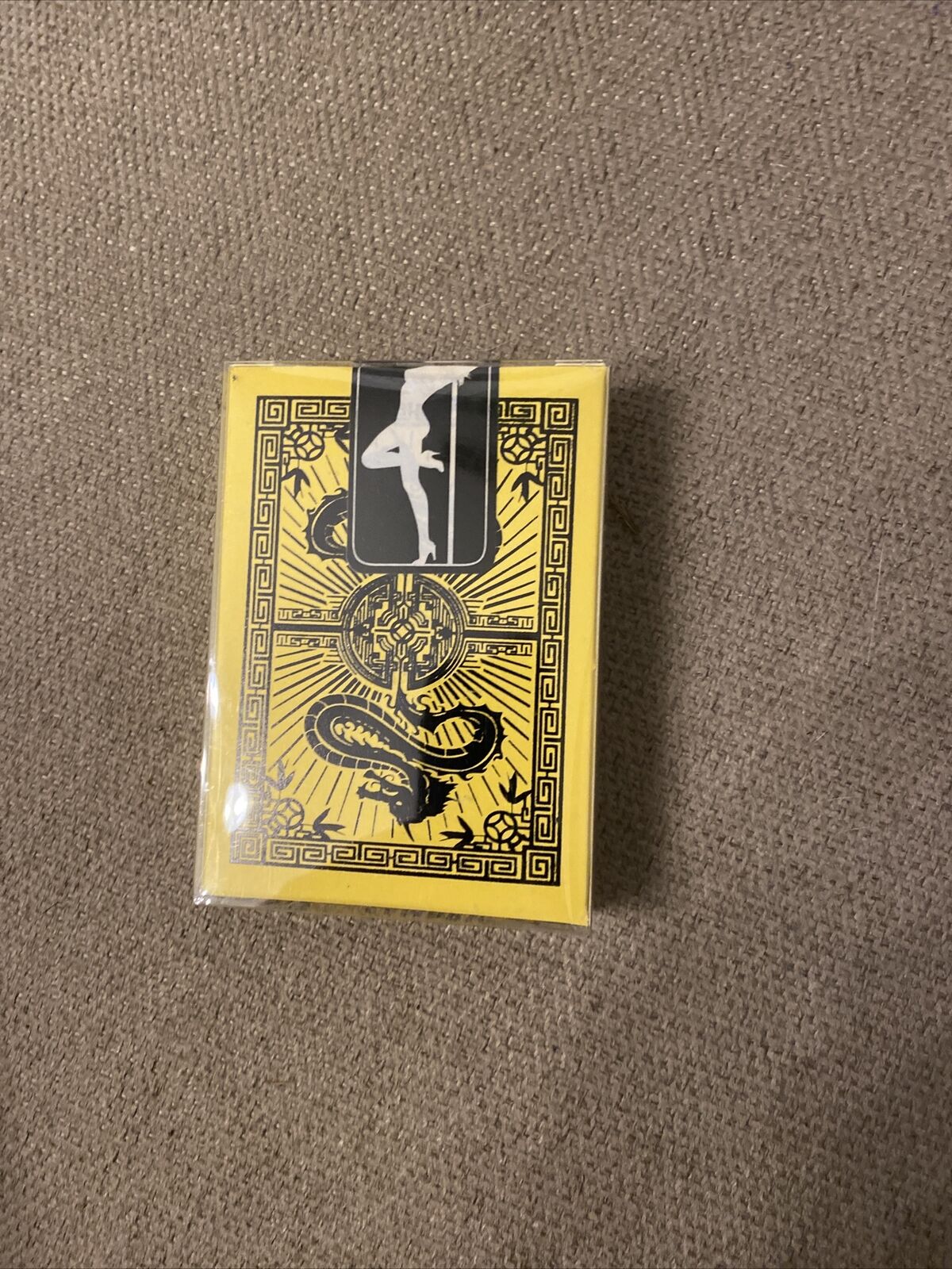 Ace Fulton's Chinatown Playing Cards  - Game of Death Stripper Deck Rare