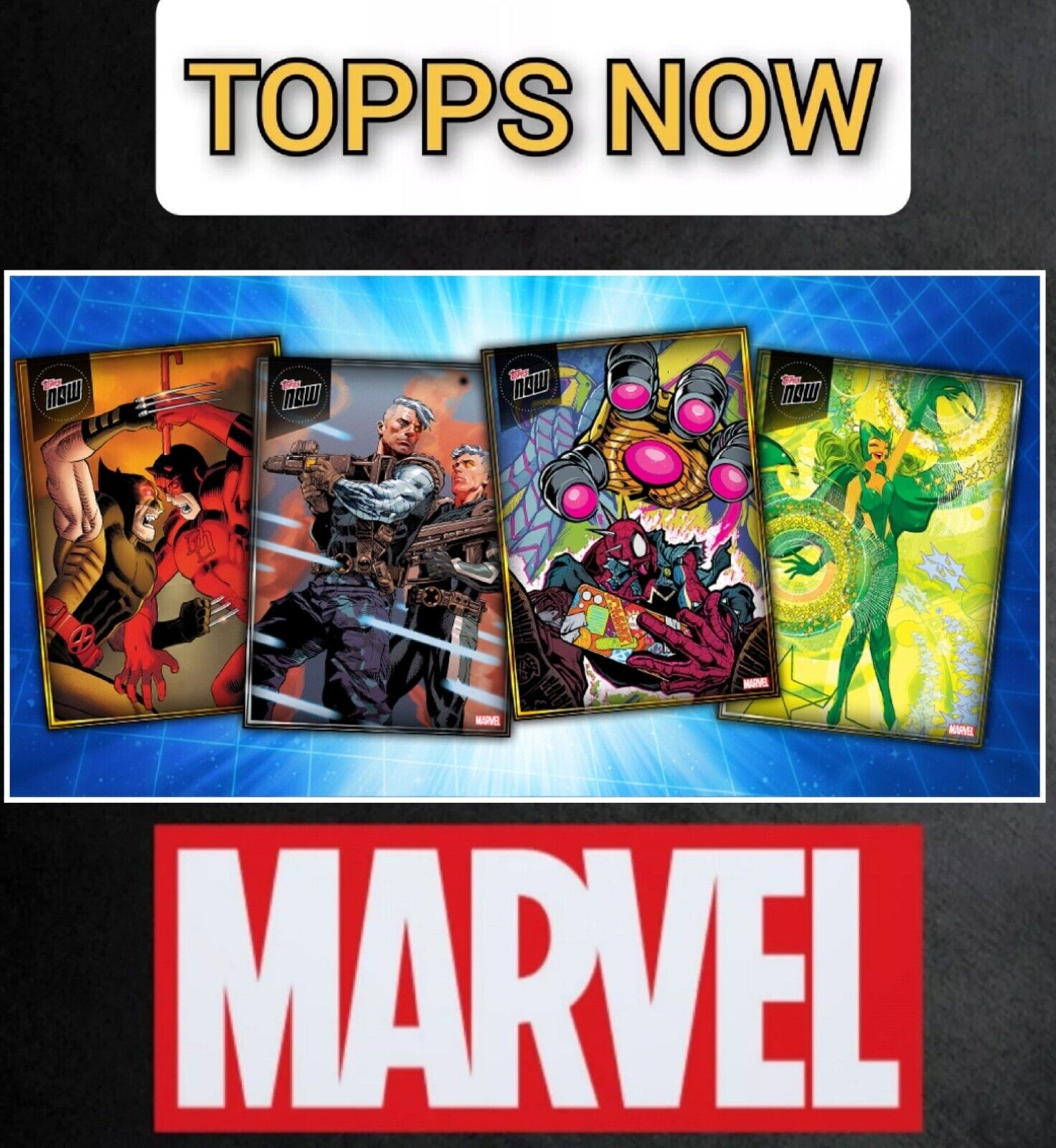 Topps Marvel Collect TOPPS NOW 2024 March 27 Gold And Silver 24 Digital Cards