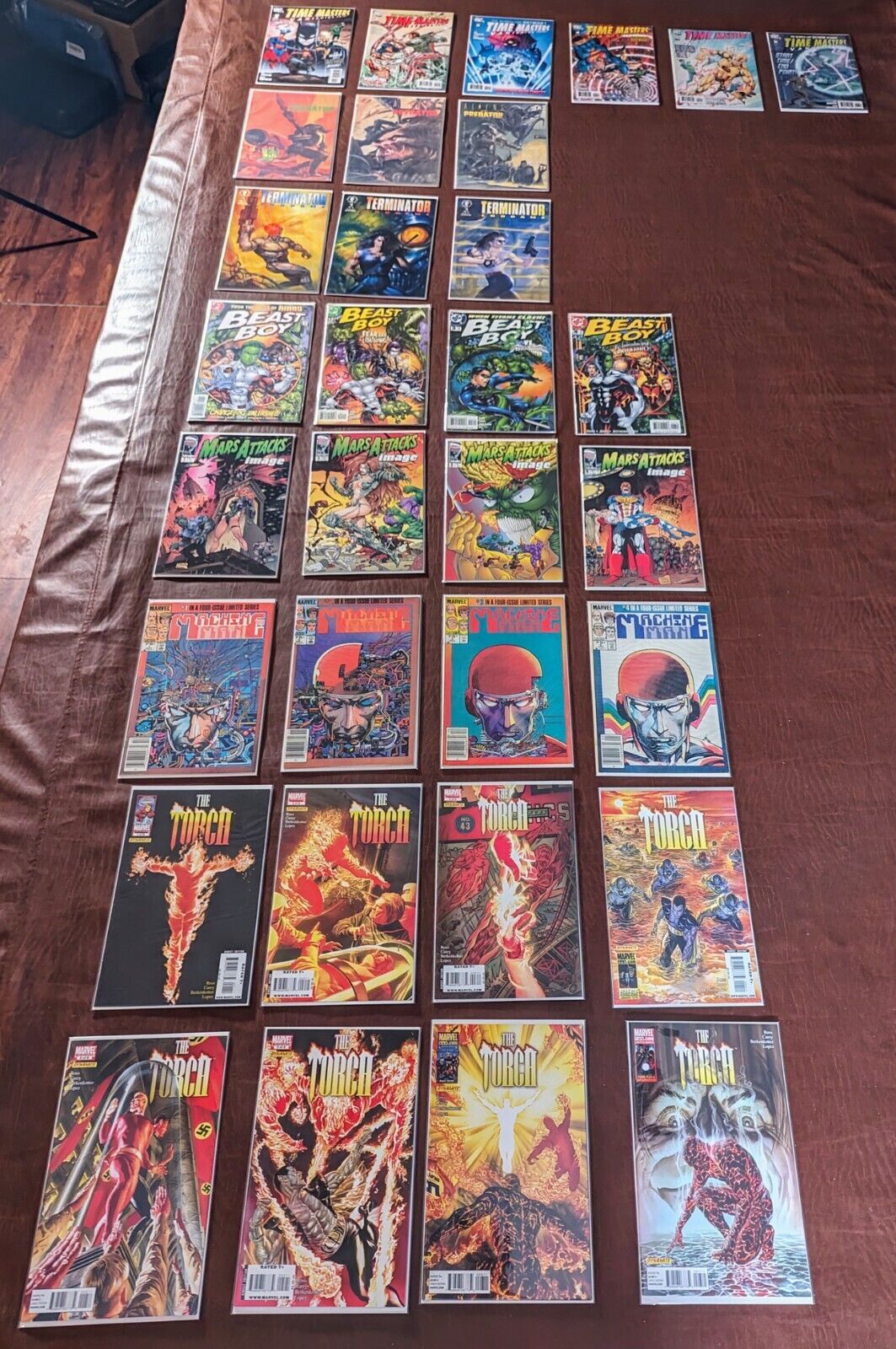  Marvel Image DC Comic Lot Of Complete Limited Series Releases 32 Total VF-NM