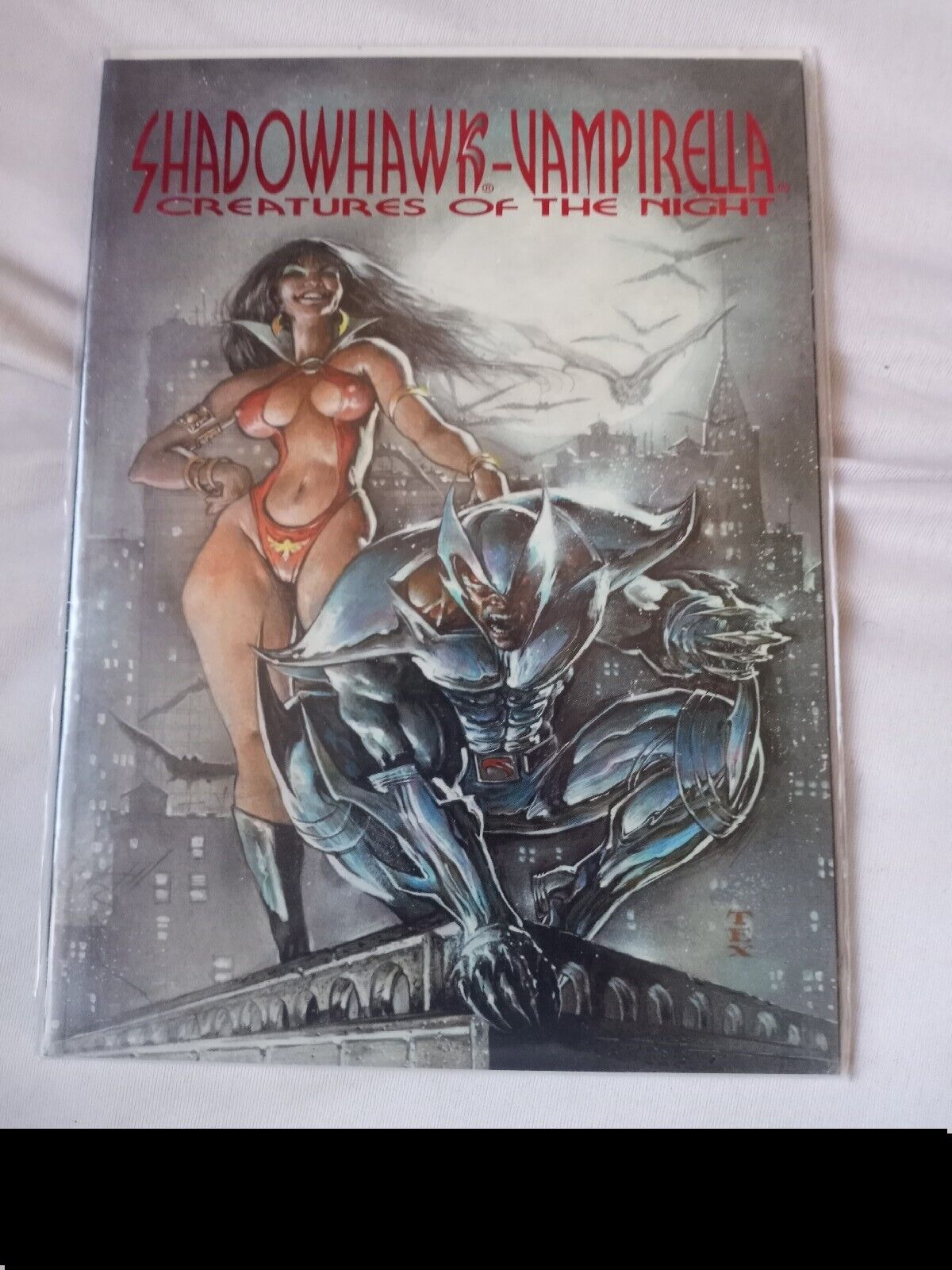 Shadowhawk Vampirella Creatures of The Night #2 (1995) Image Comics TPB