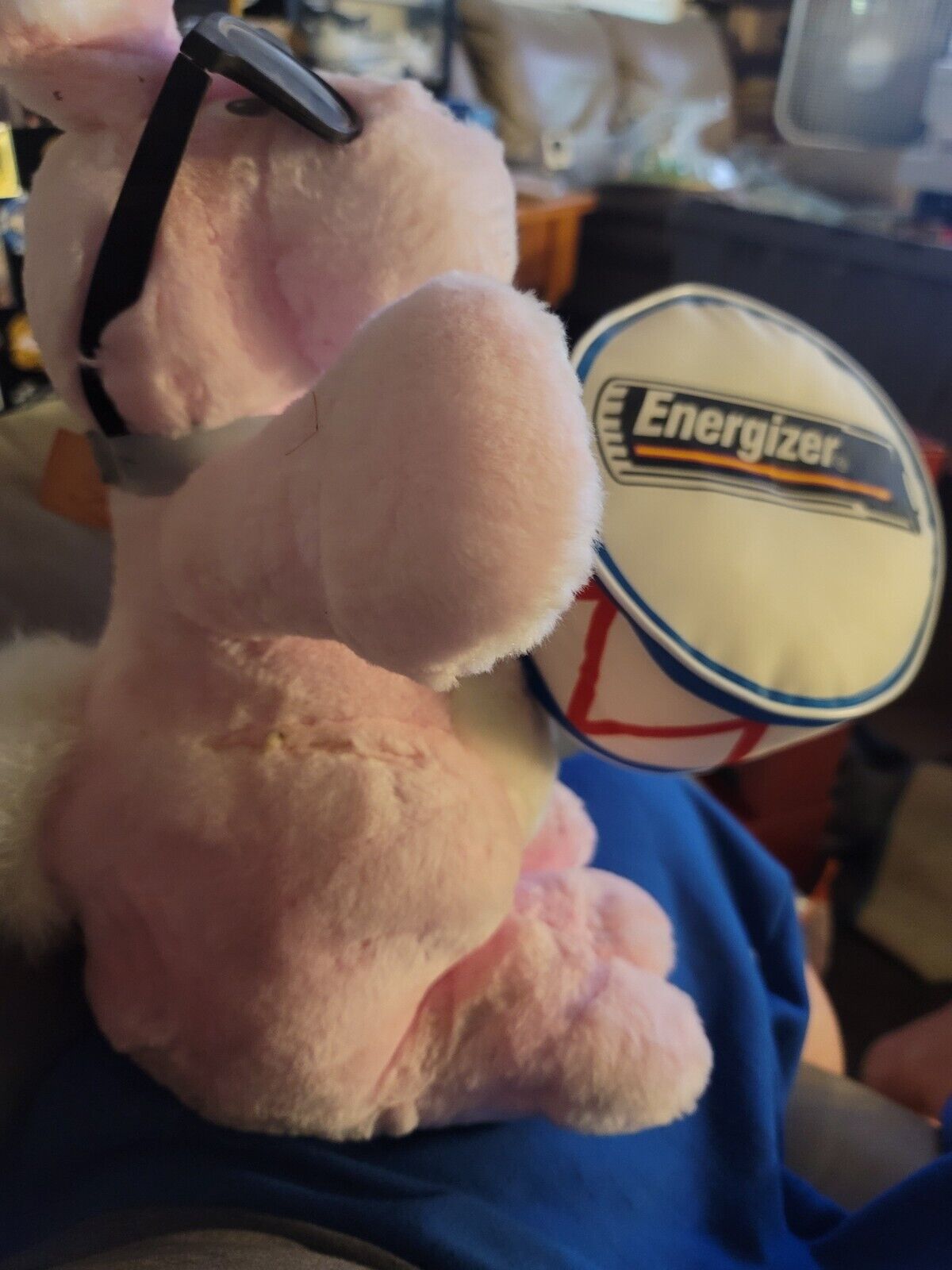 Vintage Energizer Bunny Plush Doll With Drum 1995