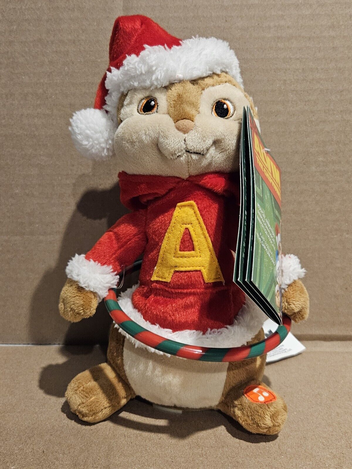 Alvin And The Chipmunks Animated Singing Hula Hoop 2011 Christmas
