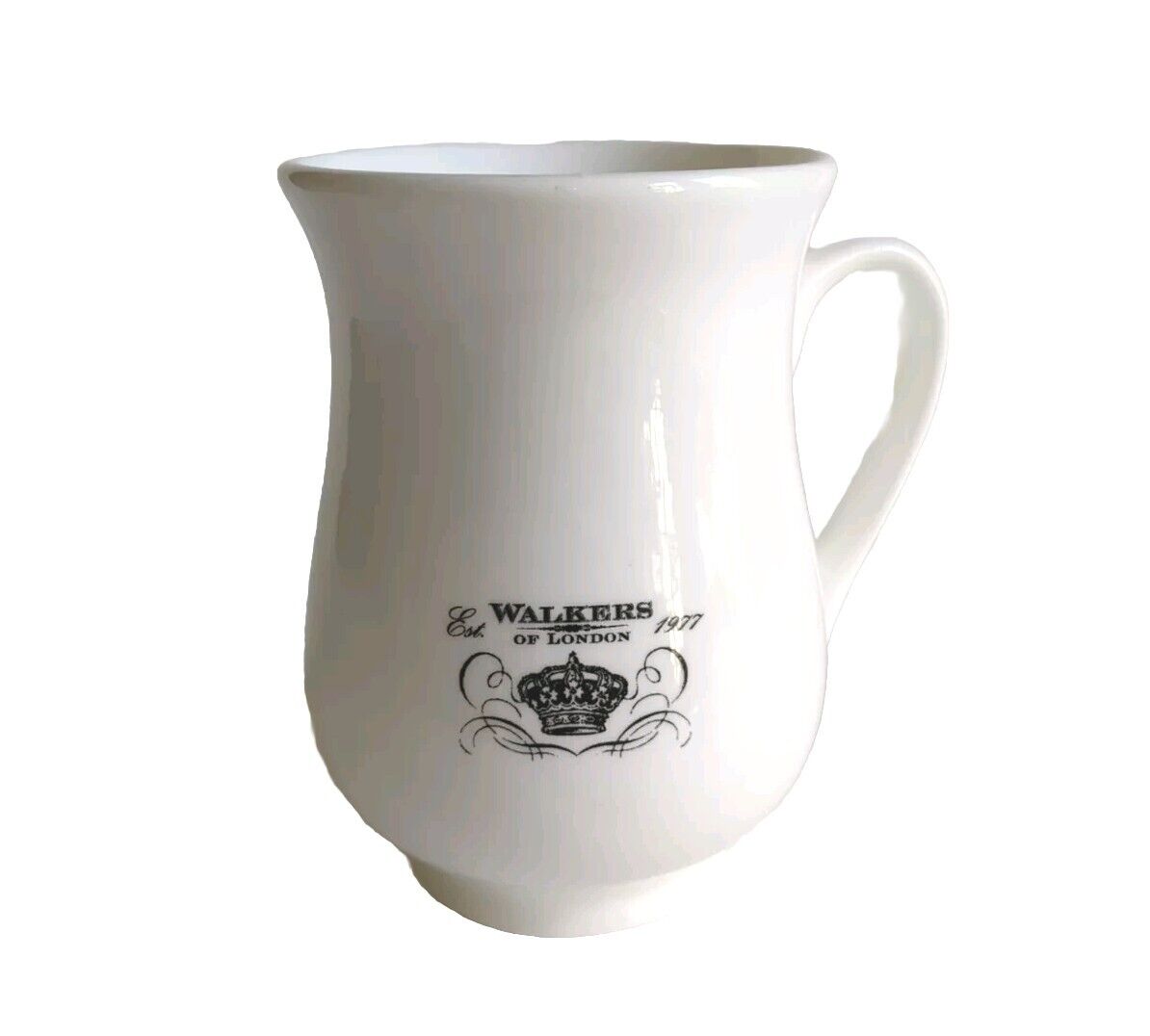 Walkers of London Est 1977 White Coffee Tea Mug Cup 4.25\