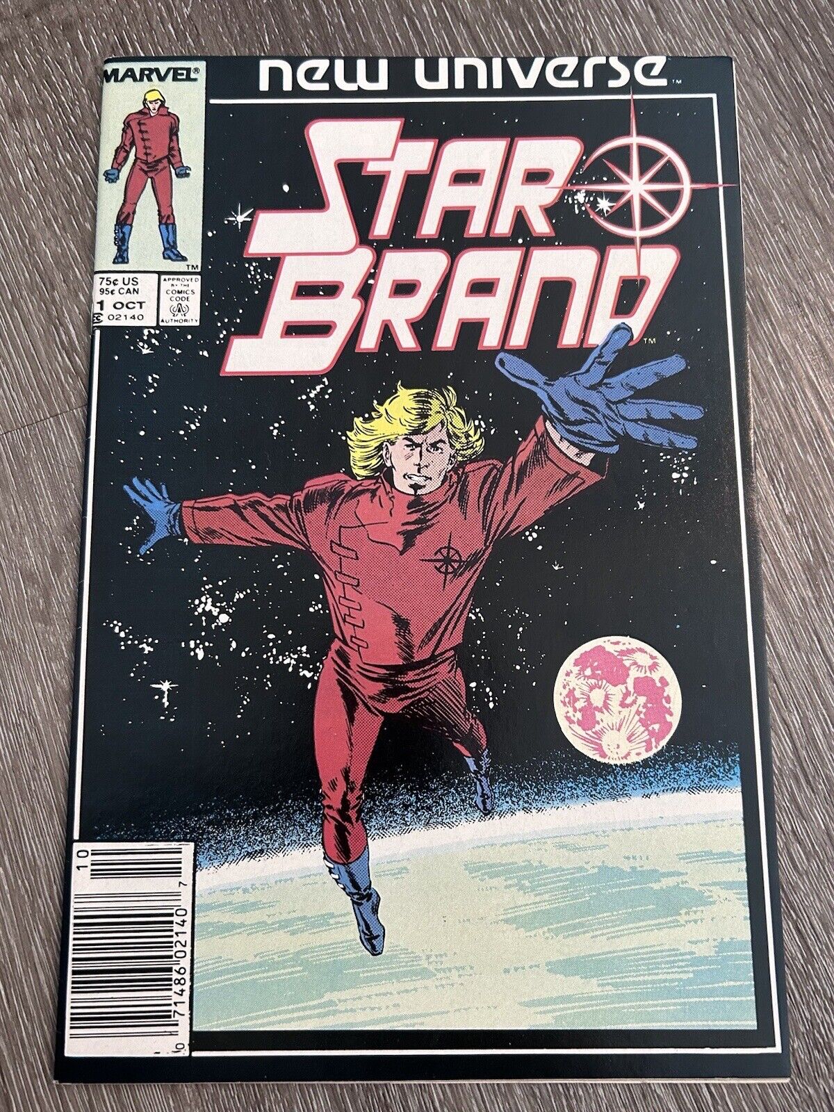 New Universe Star Brand #1 Oct 1986 Marvel Comics NM Newsstand Bagged Boarded