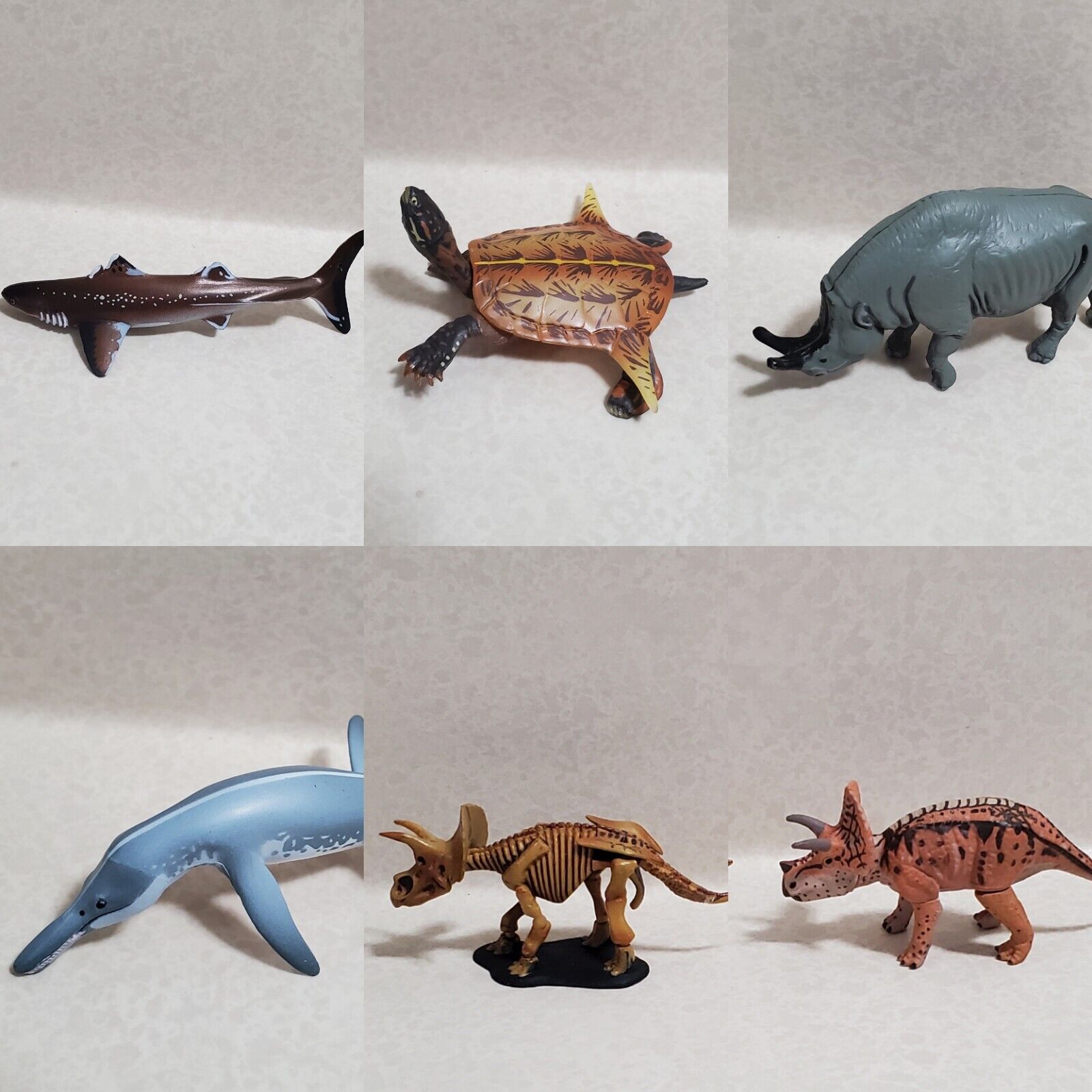 KAIYODO UHA DINOTALES  ANCIENT CREATURE FIGURE Lot Of 6 From Japan Jurassic Park