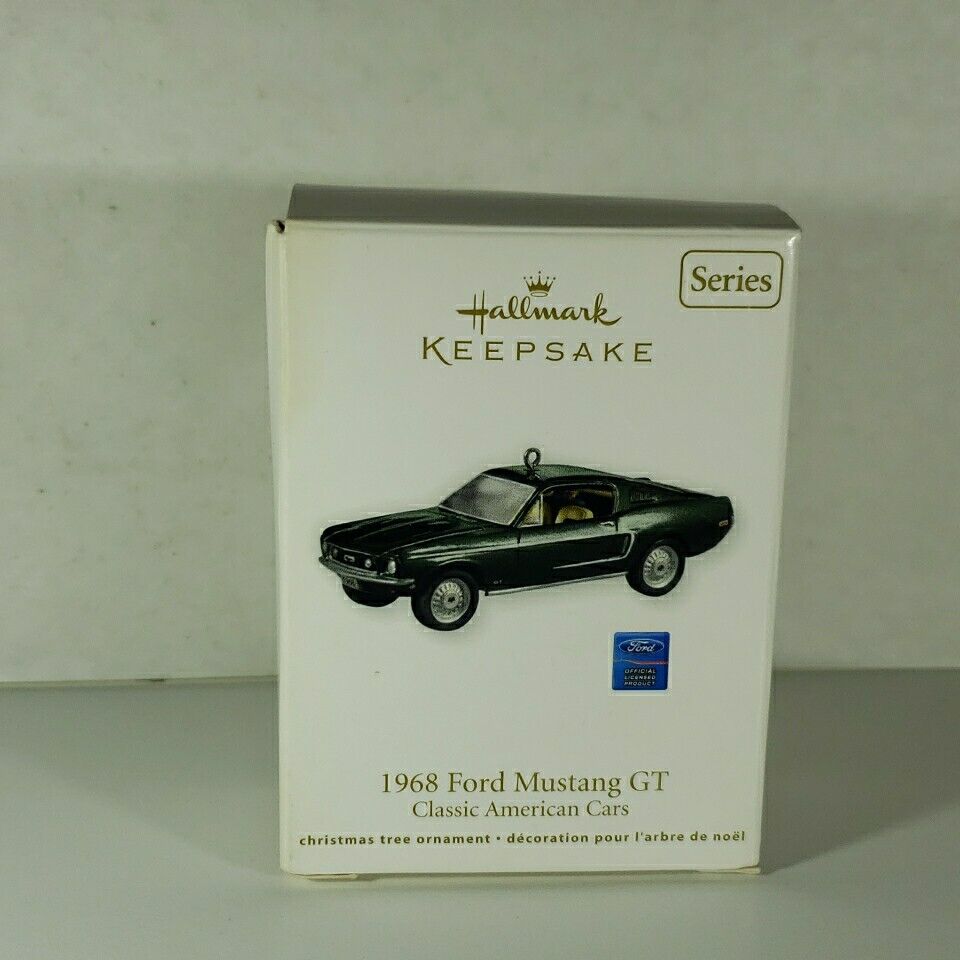 Hallmark Keepsake 1970 Ford Mustang GT American Car Die-Cast Metal 2011