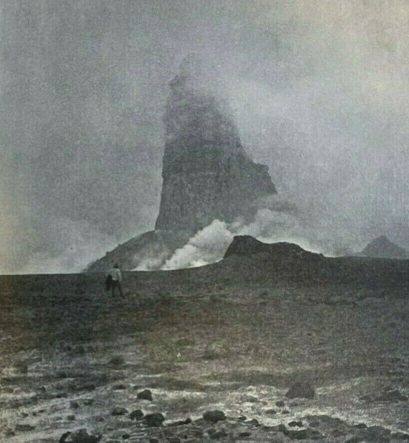 1903 Volcanic Eruption At Pelee Martinique St. Vincent