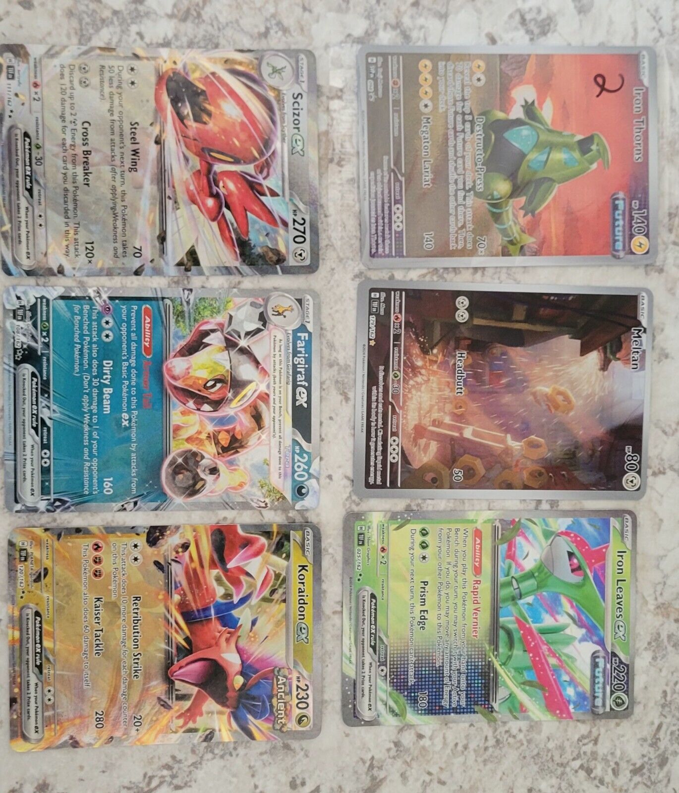 Pokemon TEMPORAL FORCES CARD LOT