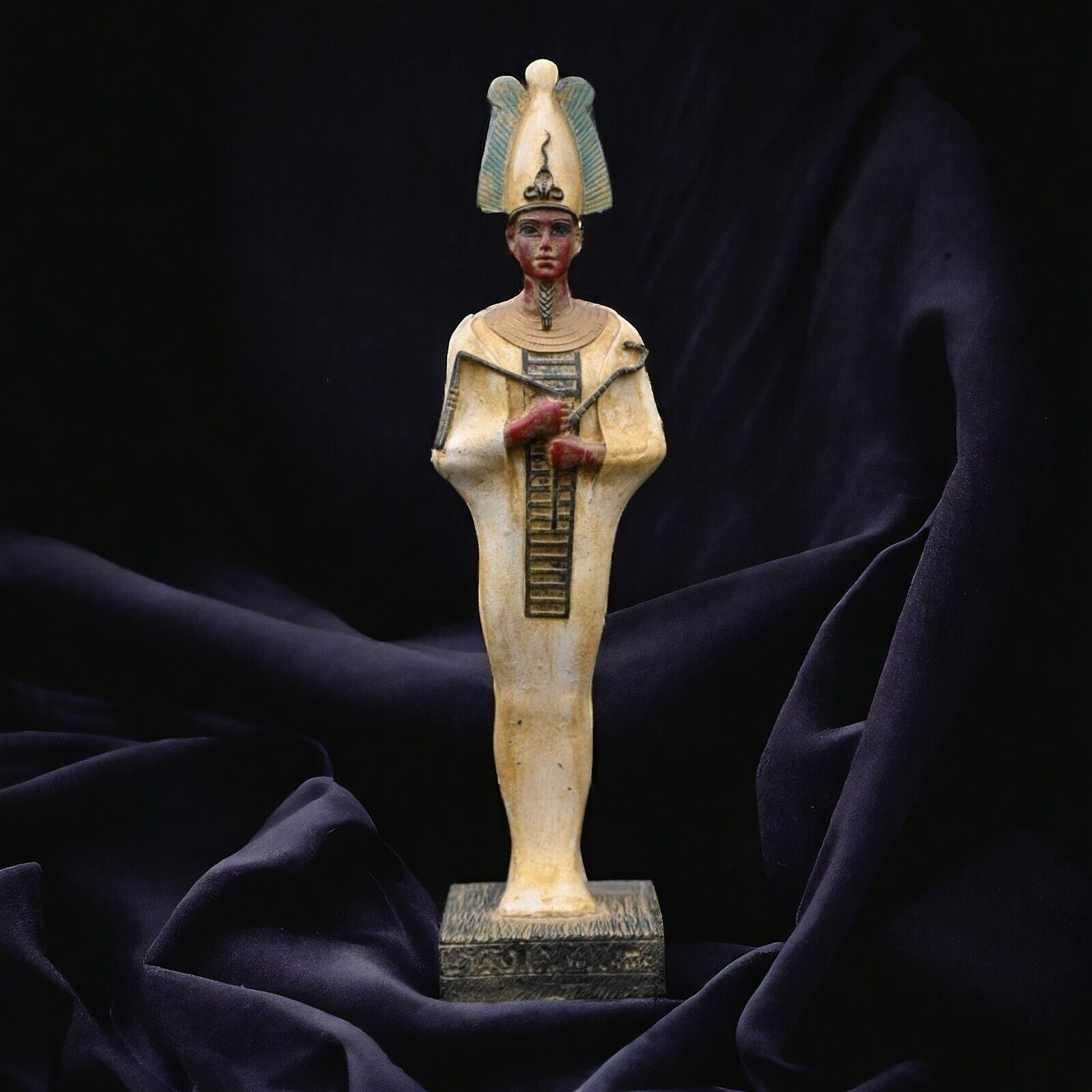RARE ANCIENT EGYPTIAN ANTIQUES Statue Large Of God Osiris Egyptian Pharaonic BC