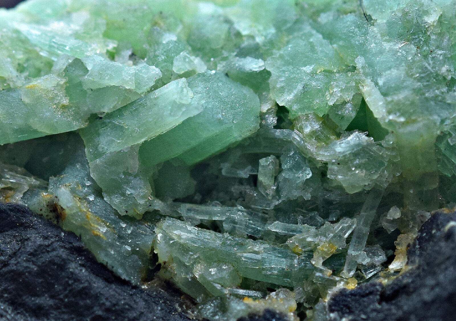 274 Carat Green Emerald Crystals Huge Bunch On Matrix From Panjshir Afghanistan