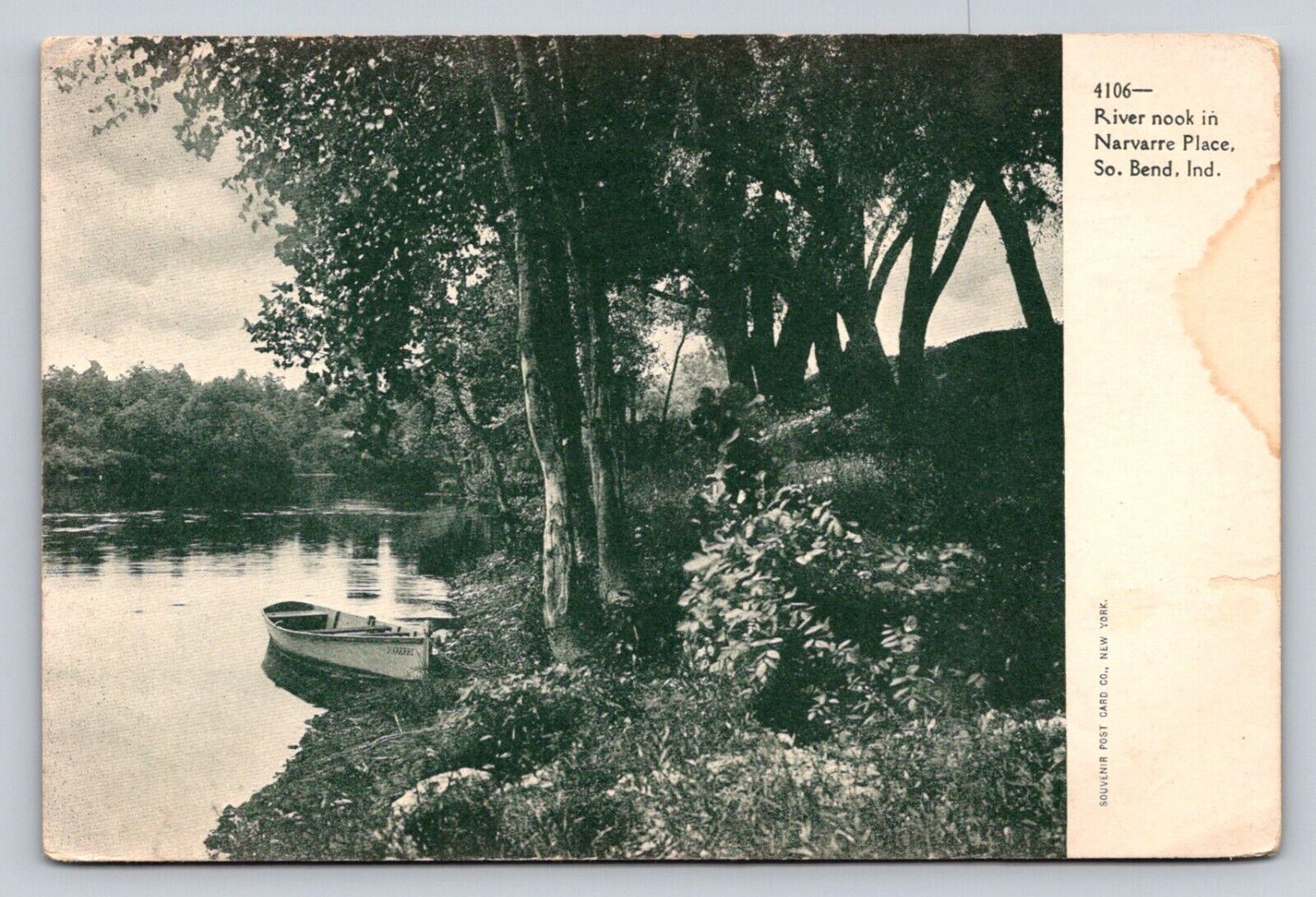c1905 River Nook Navarre Place South Bend Indiana P748