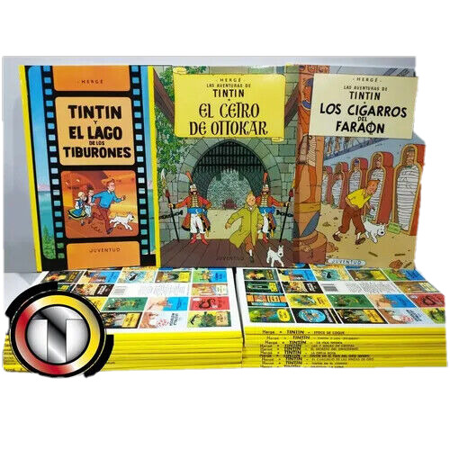 Las Aventuras De Tintin - Pack 23 Tomos - Colección Completa. Español. NUEVOS