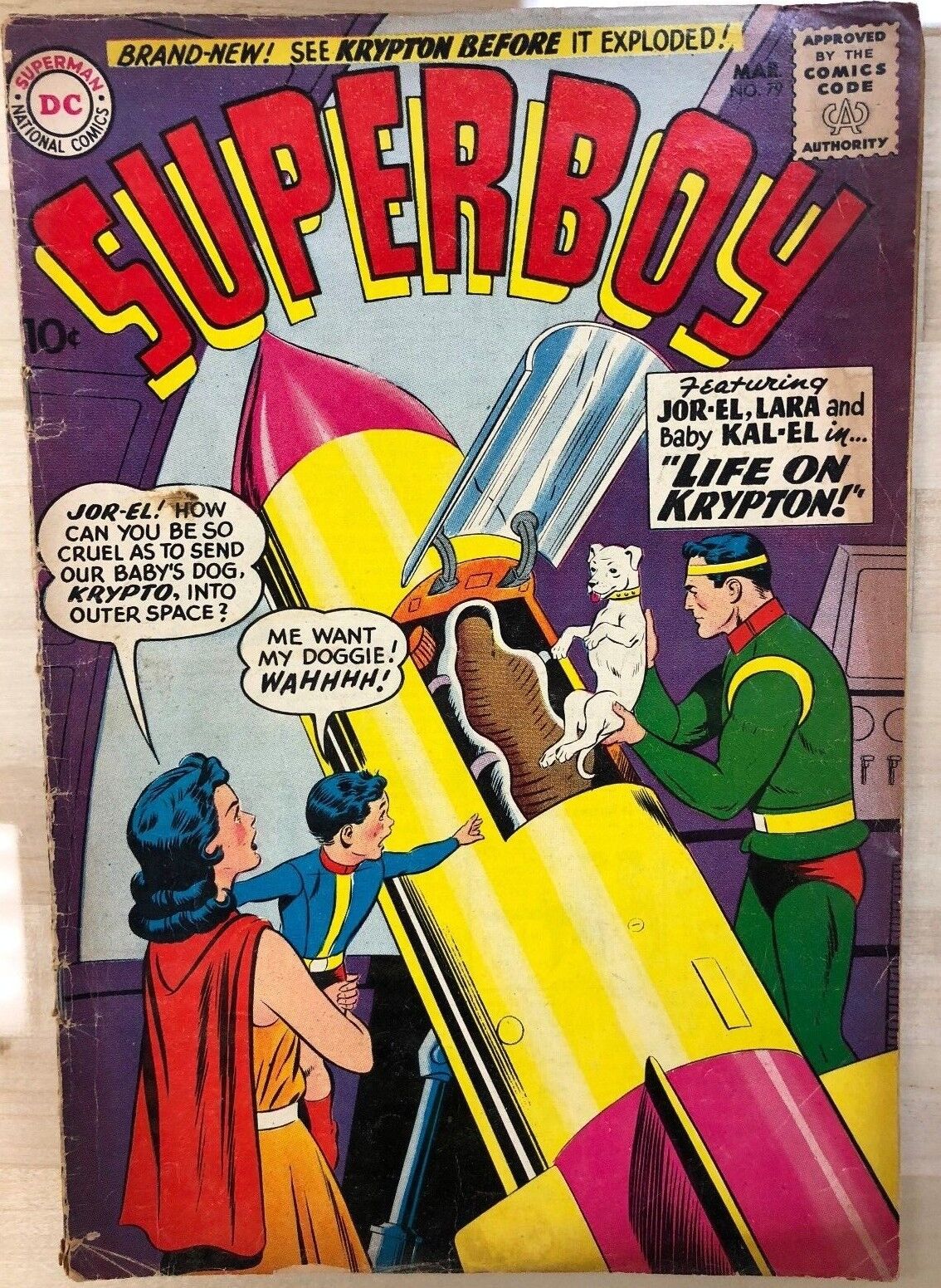 SUPERBOY #79 (1960) DC Comics VG+