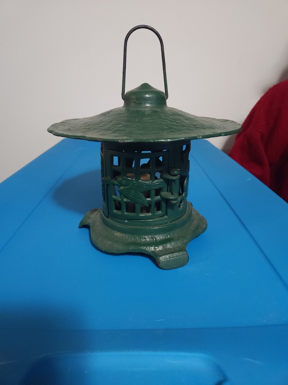 japanese cast iron pagoda garden lamp lantern
