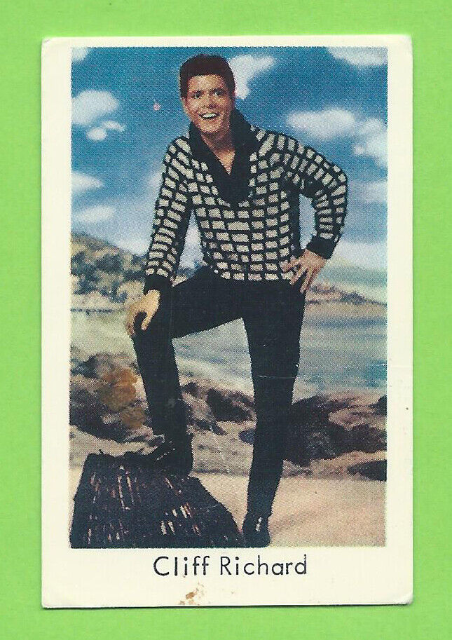 1965-68 Dutch Gum Card Popbilder Cliff Richard (1)