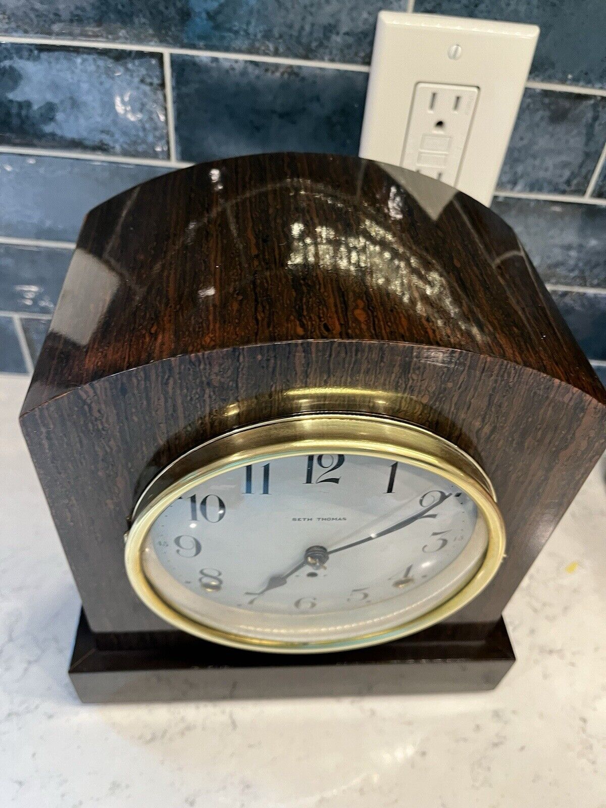 ANTIQUE SETH THOMAS beautifully restored  1921 ADAMANTINE Clock \