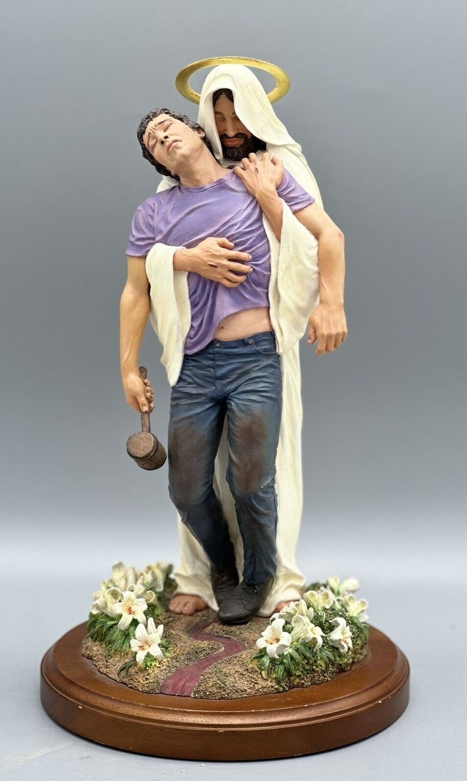 Jesus Forgiven The Master Peace Collection Beta Issue Statue Figurine 