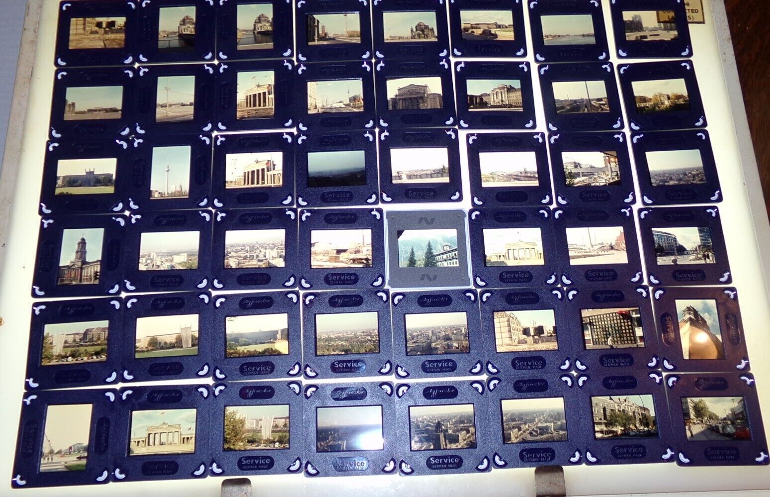 Berlin 1970\'s Large Lot Family Vacation 35mm Slides 150 Photograph