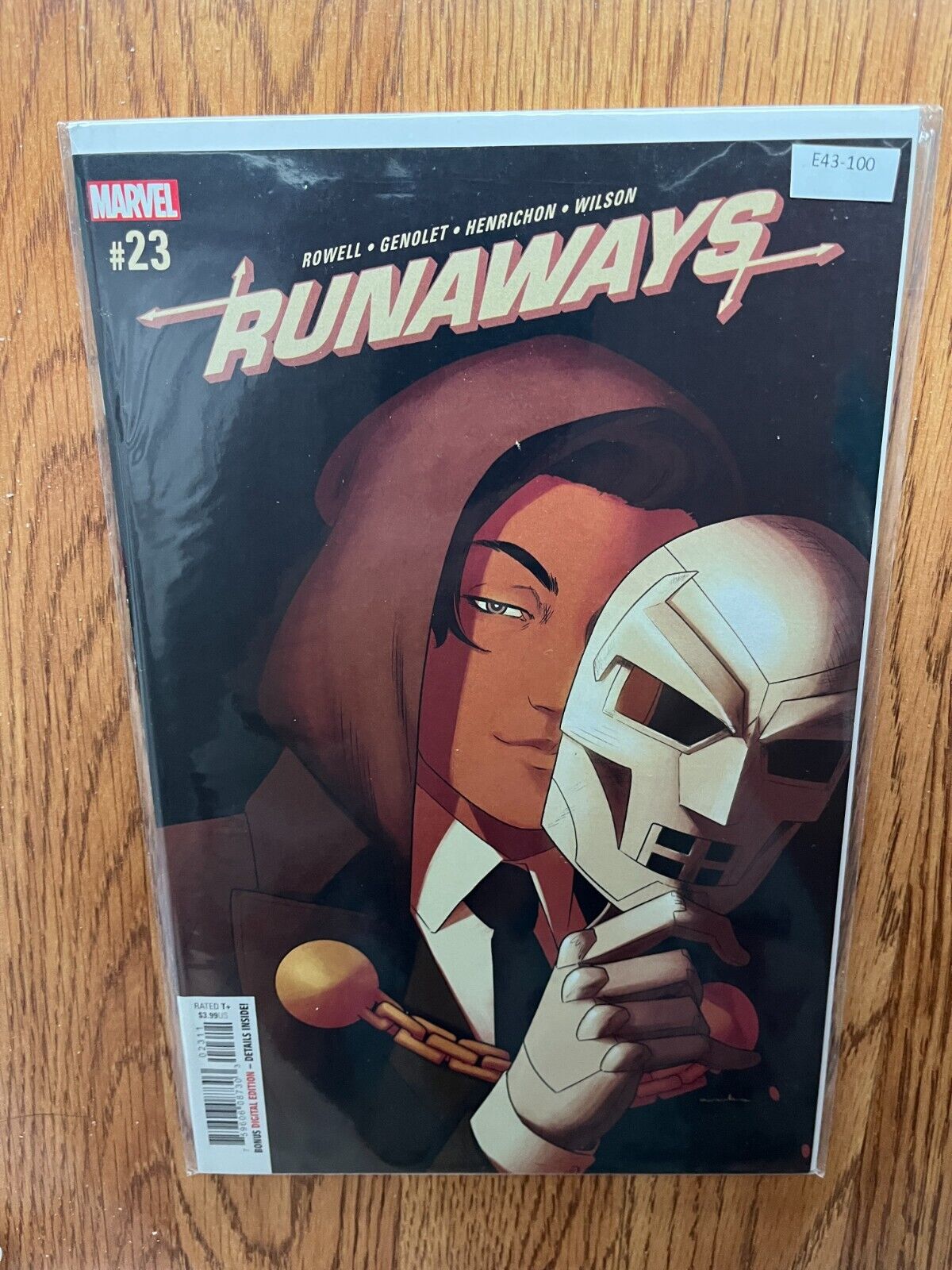 Runaways 23 Marvel Comics 9.4 E43-100