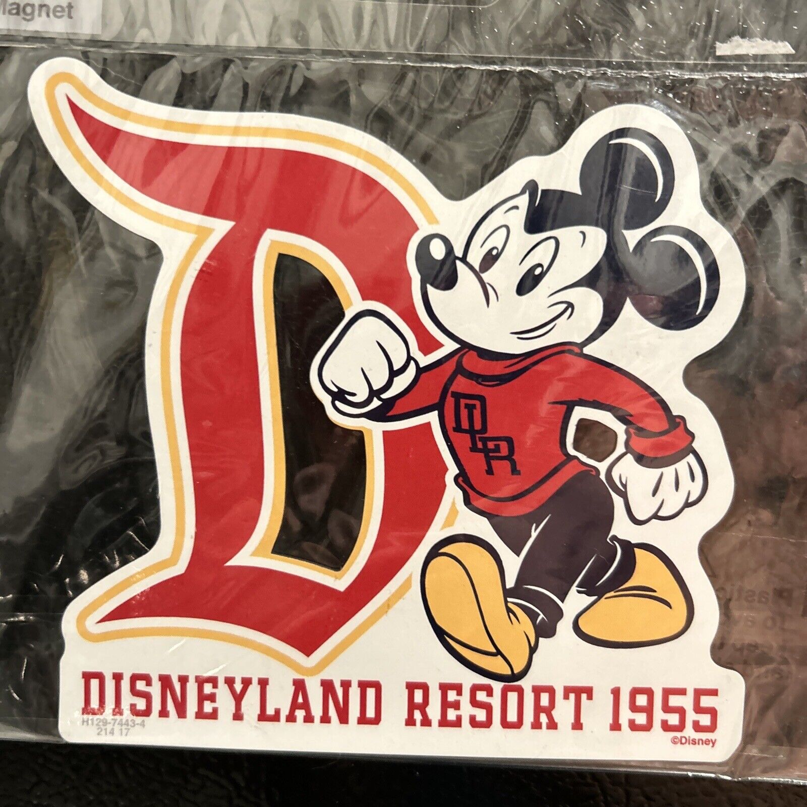 Disneyland Resort Mickey Mouse Large Car Magnet |  | Sealed