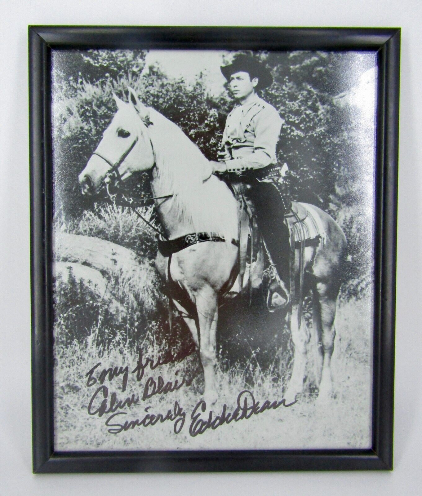 EDDIE DEAN COWBOY ACTOR - Signed / Autographed Publicity Still Photograph 10x8