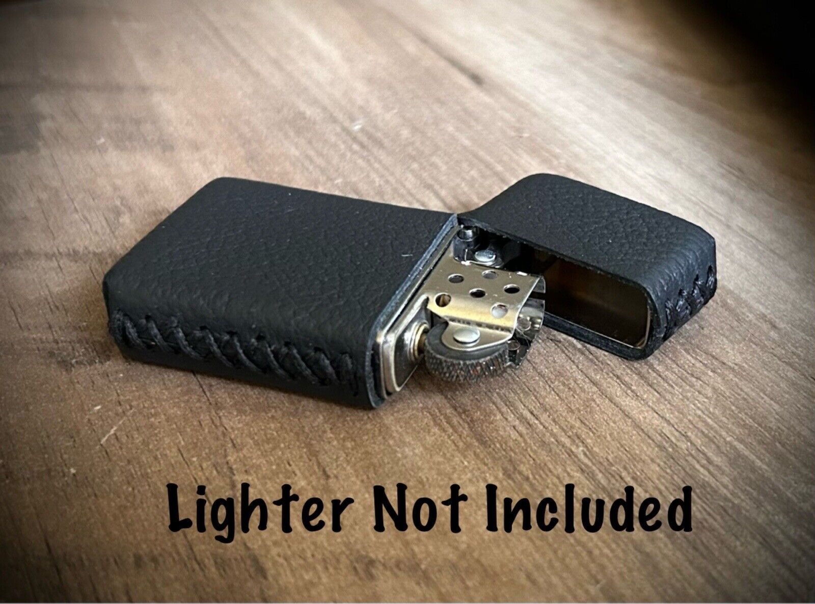 Genuine Leather Case for Zippo Slim Lighter (Made in USA 🇺🇸)