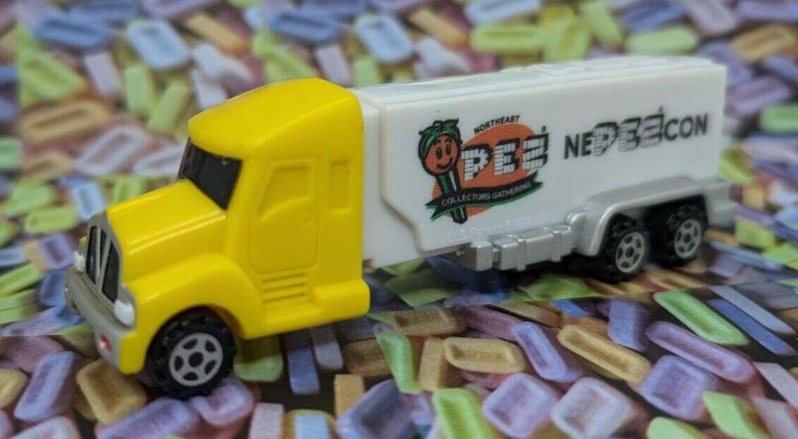 PEZ Northeast Convention 2023 Truck Hauler w/Orange CT logo-5 left - Sold out