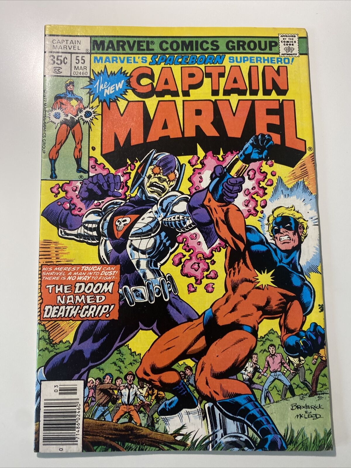 The New Captain Marvel #55 (Marvel Comics 1978)