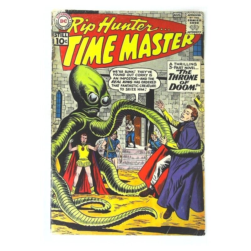 Rip Hunter Time Master #3 in Very Good minus condition. DC comics [y,