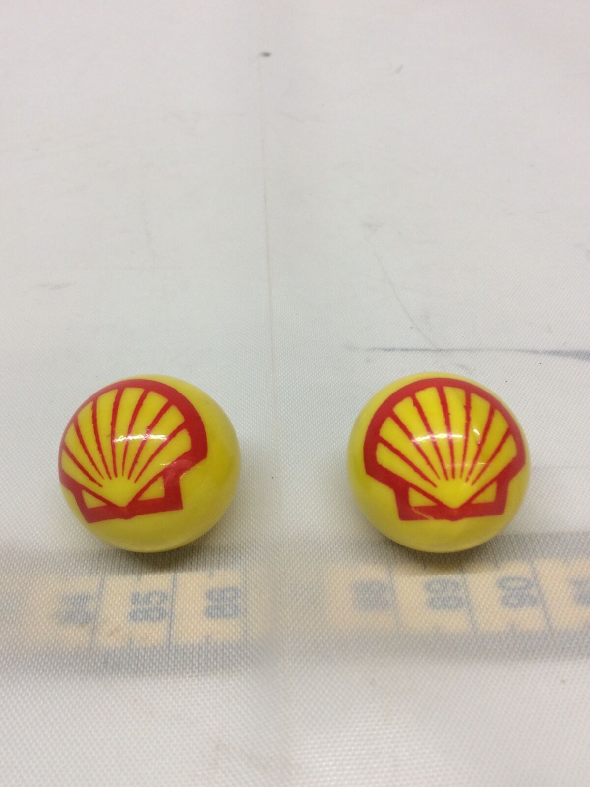 Vintage Shell Oil & Gas Marbles